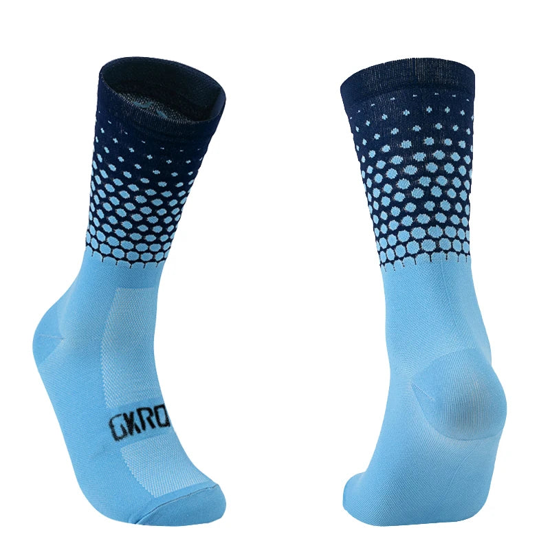 Compression Cycling Socks Breathable Sports Running Soccer Basketball Socks