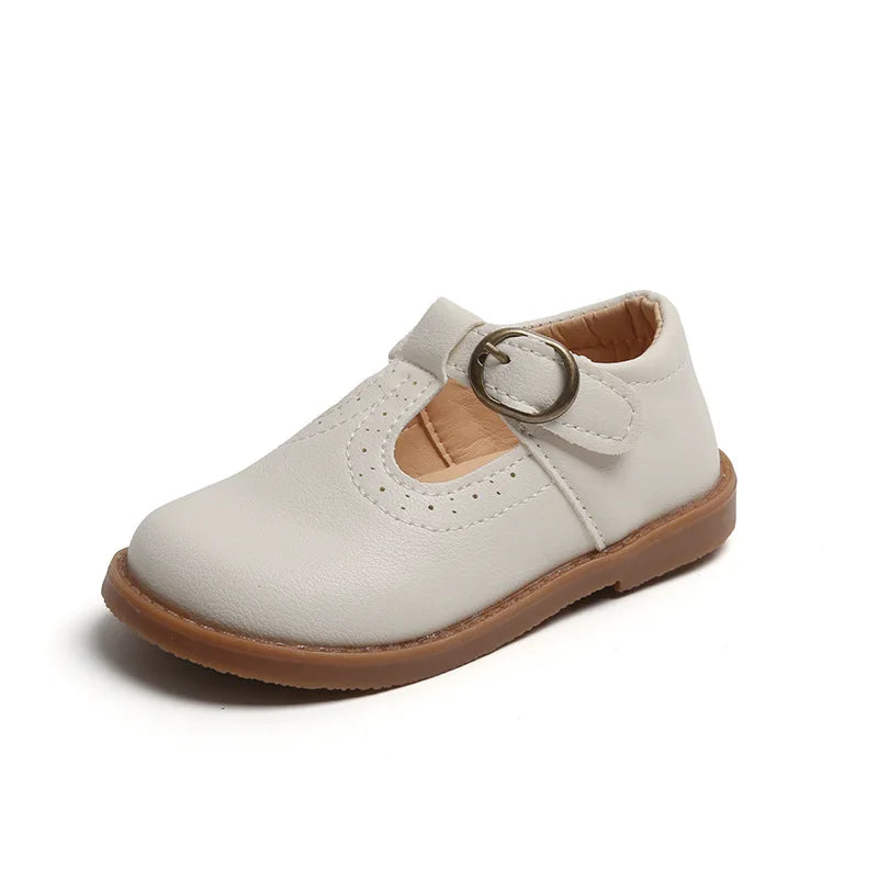 Girls T Strap Oxford Shoes Soft PU Leather Princess School Shoes