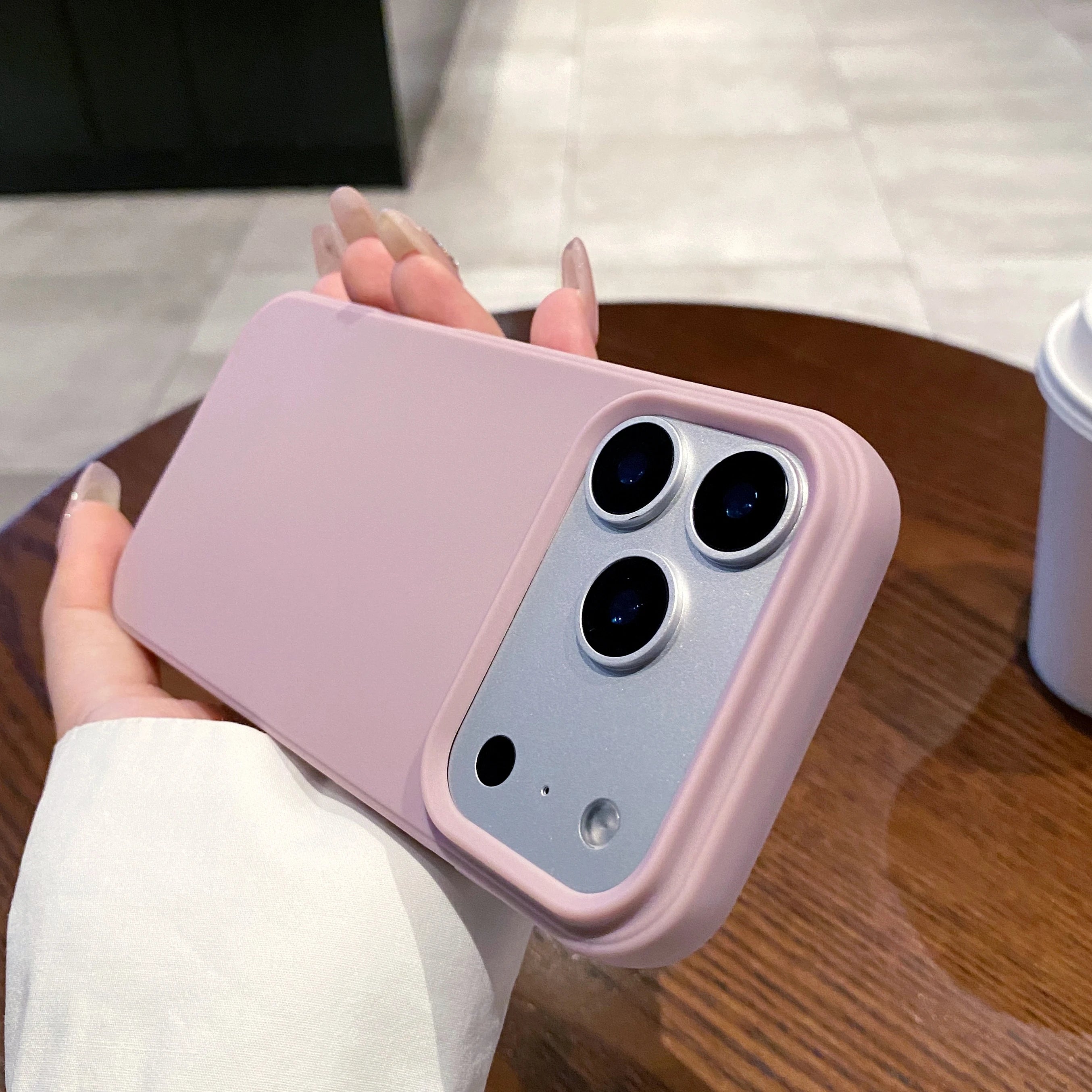 Simple Couple Candy Color Soft Shockproof Anti Fall iPhone Case