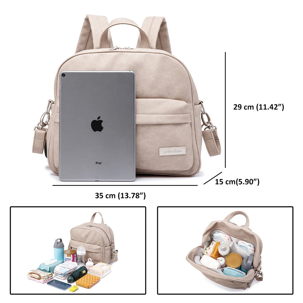 Lightweight Waterproof Diaper Backpack for Newborn Baby