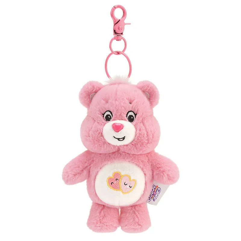 Care Bears Plush Keychain Cute Rainbow Bear Kawaii Toy with Sound