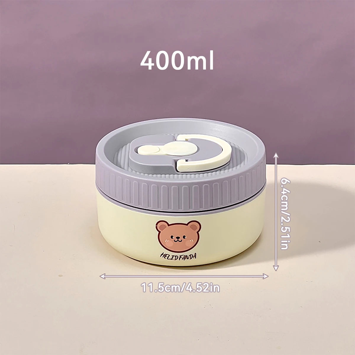 Stainless Steel Thermal Bento Lunch Box Large Capacity Insulated Food Container
