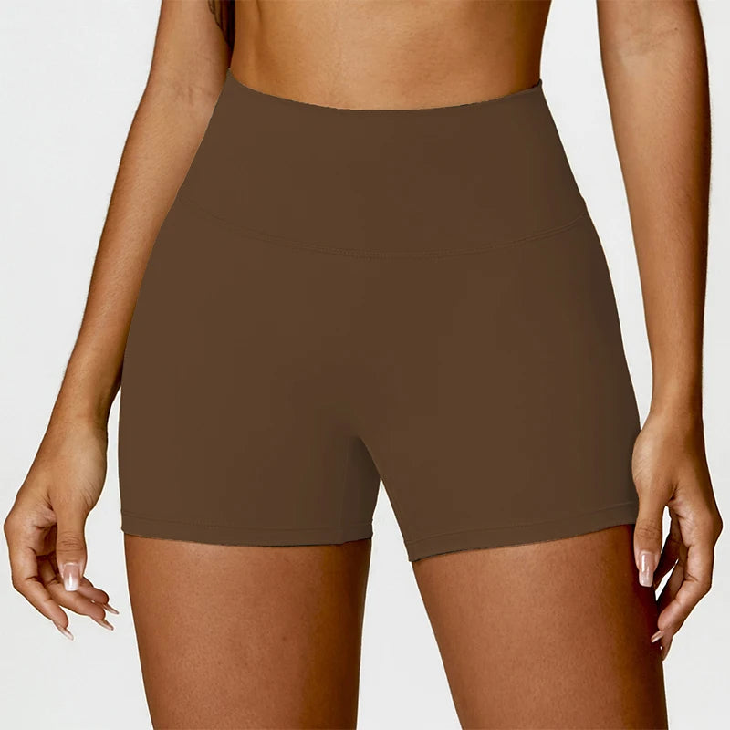 Seamless Scrunch Gym Shorts Women High Waist Booty Lifting Fitness Shorts