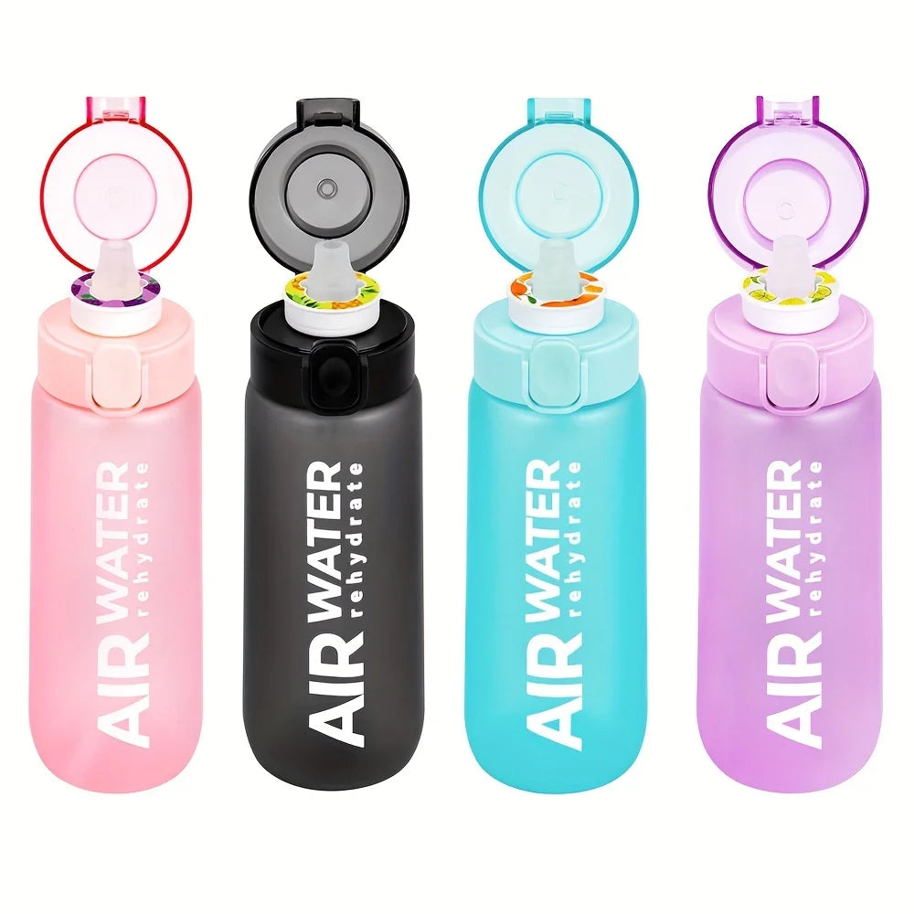 Air Water Bottle 750ml with Flavor Pods – 0 Sugar 0 Calories Leakproof Sports Bottle