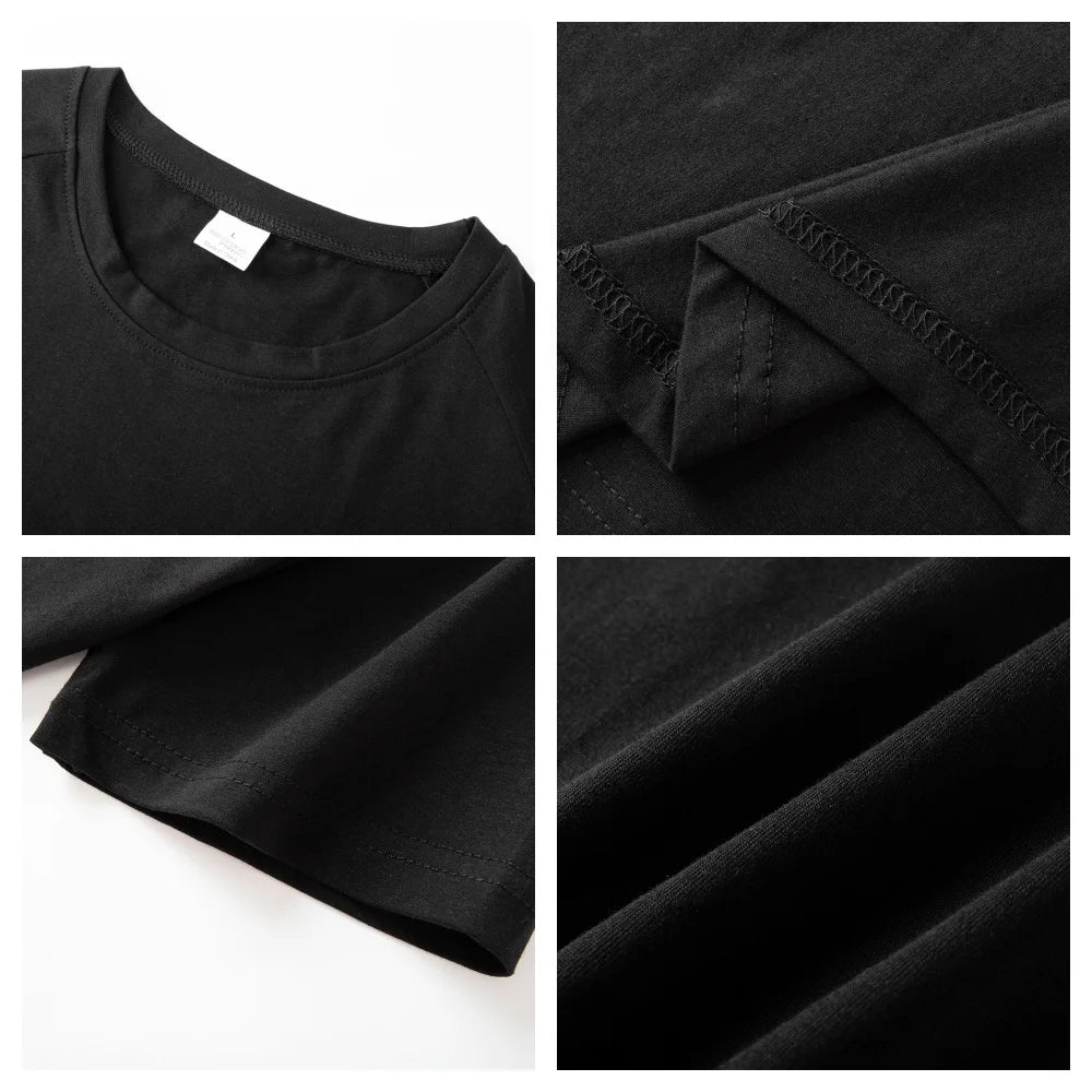 Men Gym Cotton T Shirt Slim Fit O Neck Short Sleeve Workout Fitness Tee