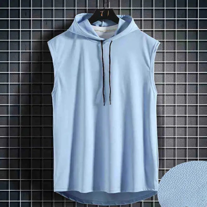 Men Cotton O-Neck Solid T Shirt Casual Stretch Summer Streetwear Tee