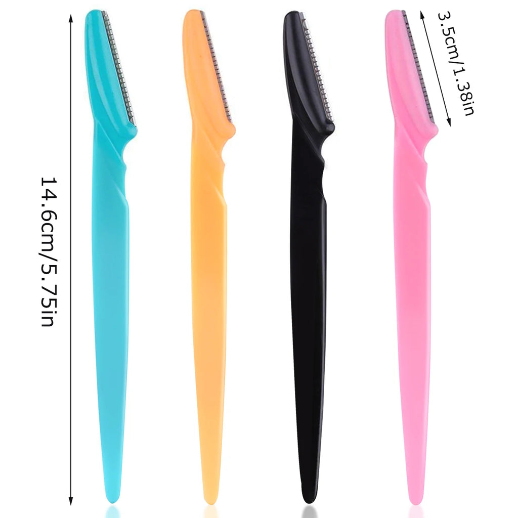 Eyebrow & Facial Razor Set – Multi-Purpose Dermaplaning Tools for Women