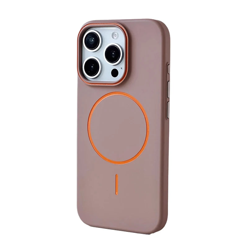 Matte Magnetic iPhone Case – MagSafe Compatible Slim Protective Cover