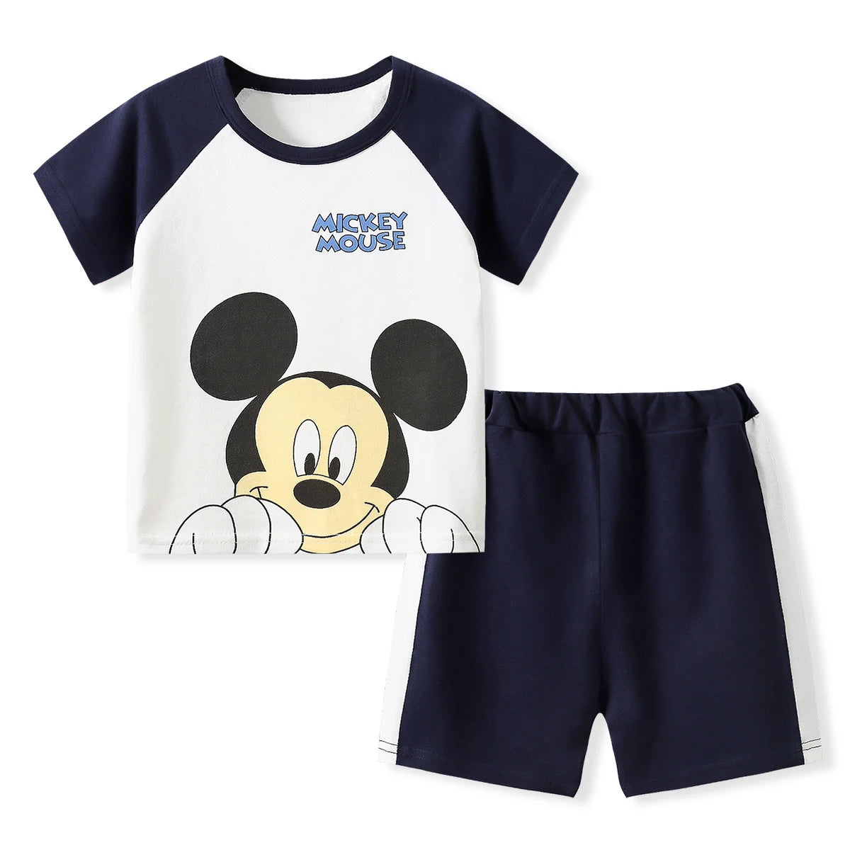 Kids T Shirt and Shorts Summer Tracksuit Set
