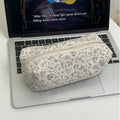 Floral Pencil Case Large Capacity Stationery Organizer