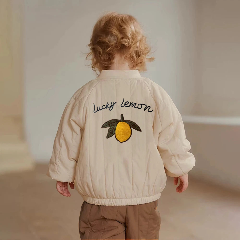 Kids Warm Thickened Cotton Jacket Winter Coat for Girls & Boys 1–6 Years