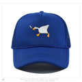 Goose Embroidered Adjustable Baseball Cap
