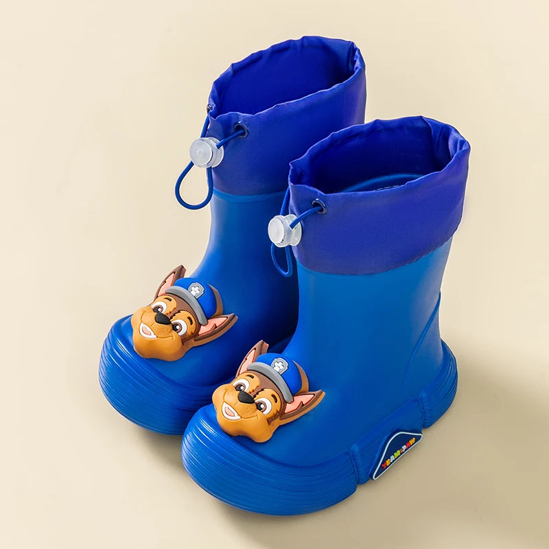 PAW Patrol Kids Rain Boots Waterproof Non Slip Rubber Shoes