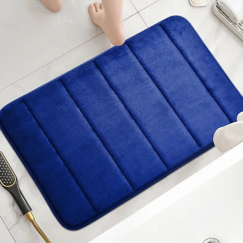 Bathroom Coral Velvet Anti-Skid Mat