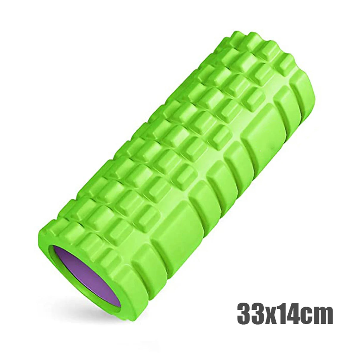 Yoga Foam Roller Muscle Massage Back Training Grid Recovery Roller