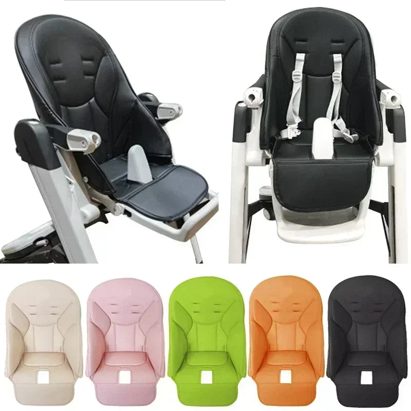 Baby Stroller Seat Cushion PU Leather Dining Chair Pad
