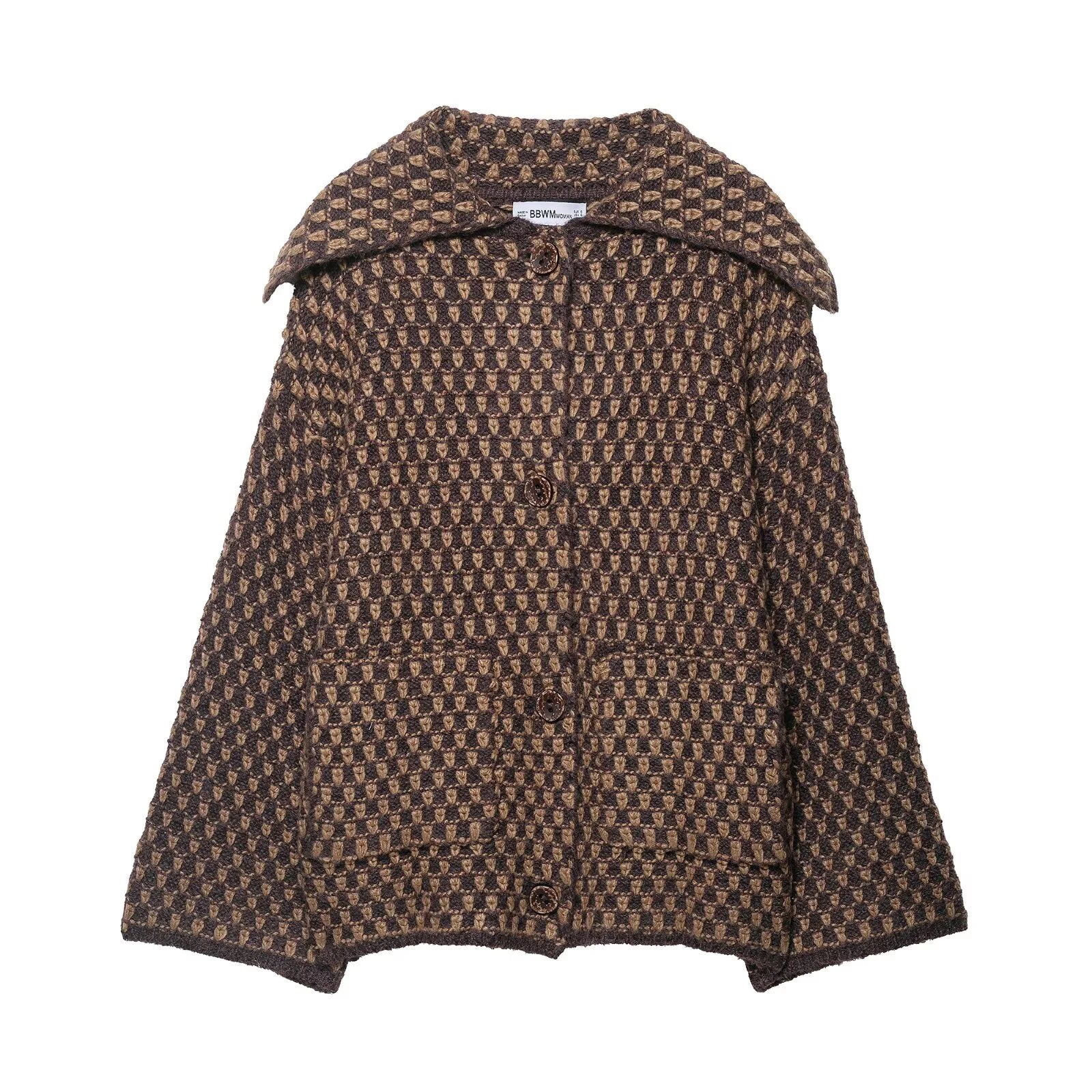 Women Loose Knit Cardigan Autumn Winter Casual Coat