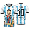 Messi No. 10 Quick-Dry Soccer Jersey