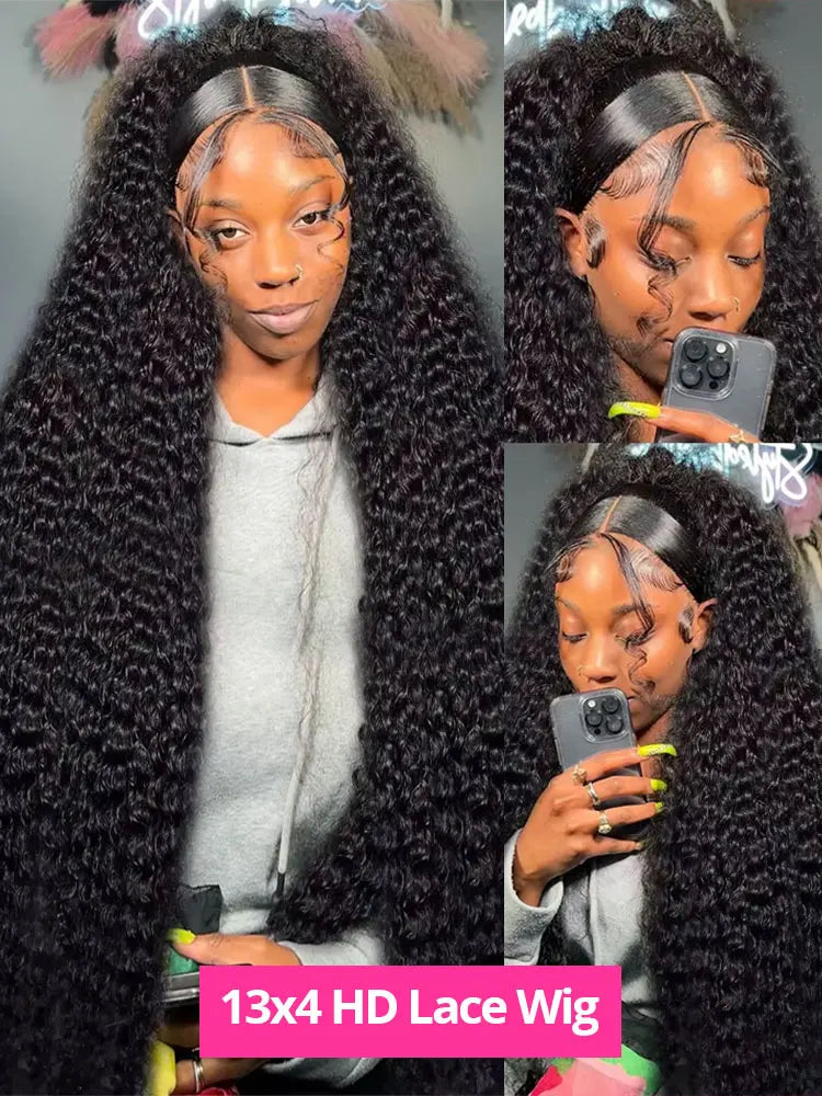 250% Density Curly Wig – Super Full HD Lace Wig