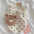 Cute Polka Dot Pet Dress Summer Puppy Skirt for Small Dogs and Cats