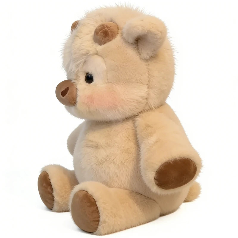 40cm West Highland Cow Plush Toy Cute Soft Stuffed Animal Kids Gift Doll