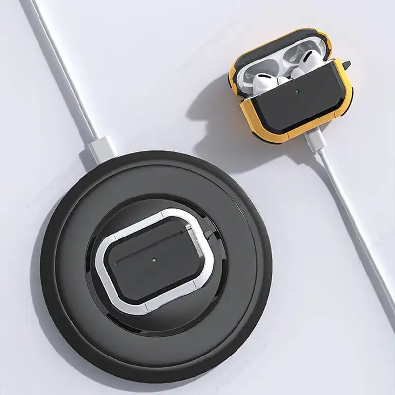 AirPods Pro 3 2025 Case Shockproof Armor Cover USB-C Protective Case AirPods Pro 2 / AirPods 4 / 3 / 1 2 Compatible