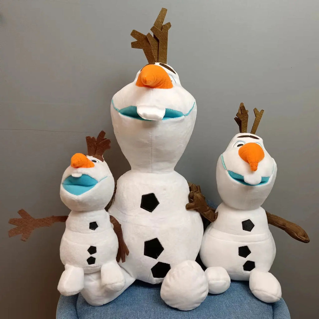Disney Frozen Olaf Plush Toy Snowman Stuffed Doll Kids Gift Room Decor