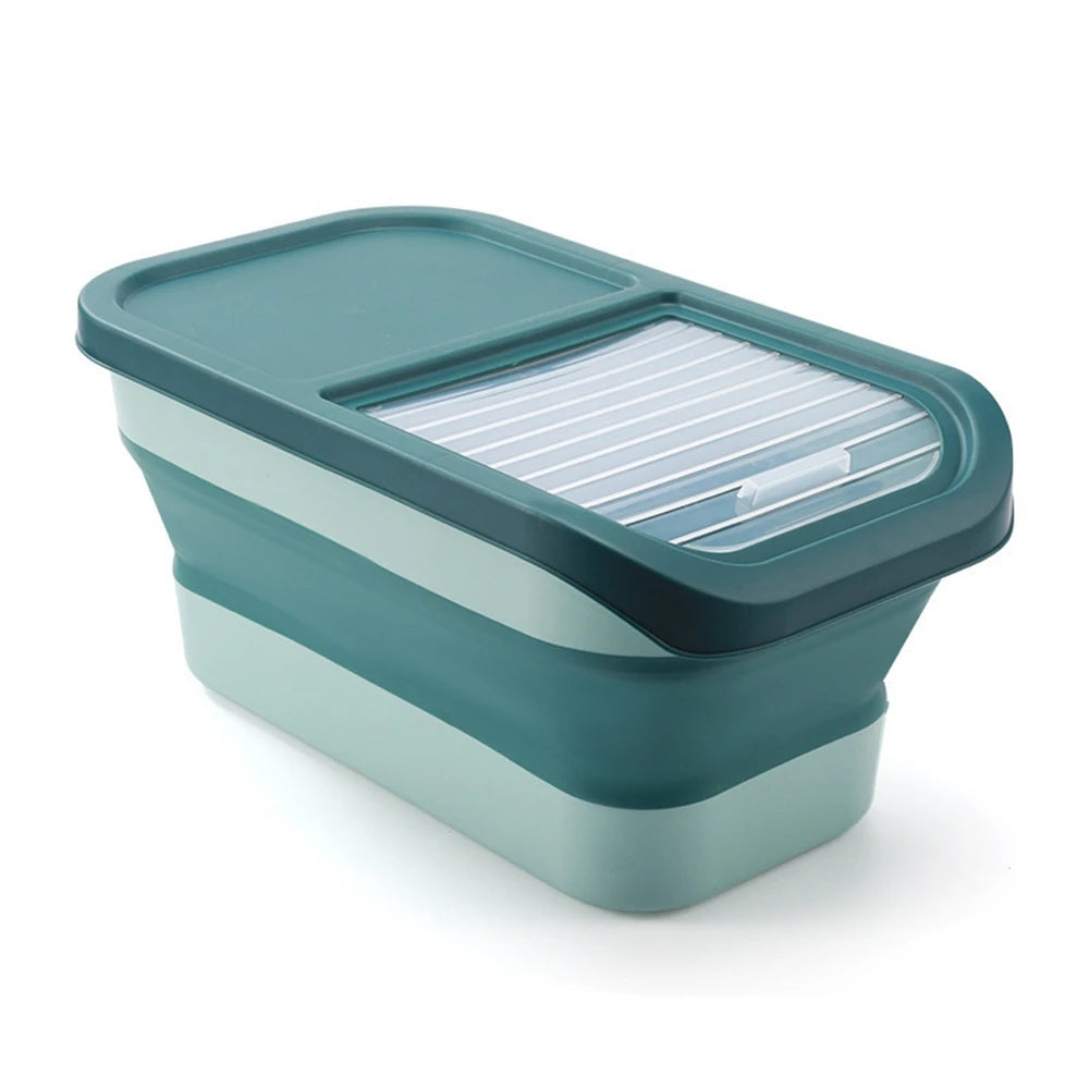 Pet Food Storage Container Airtight Collapsible Dog Cat Food Box 13/33LB
