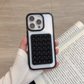 3D Suction Cup Airbag Clear Candy Shockproof Bumper iPhone Case