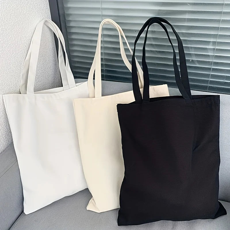 Large Capacity Canvas Tote Bag Women Casual Shoulder Bag for Shopping Travel