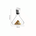 1500ml Crystal Whiskey Decanter Lead Free Glass Wine Carafe Thick Bar Accessory