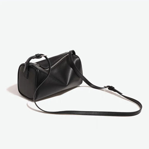 Women Suede Mini Crossbody Bag Soft Cowhide One Shoulder Handbag