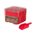 Double Layer Ice Cube Maker 50 Grid Ice Tray with Lid Storage Box