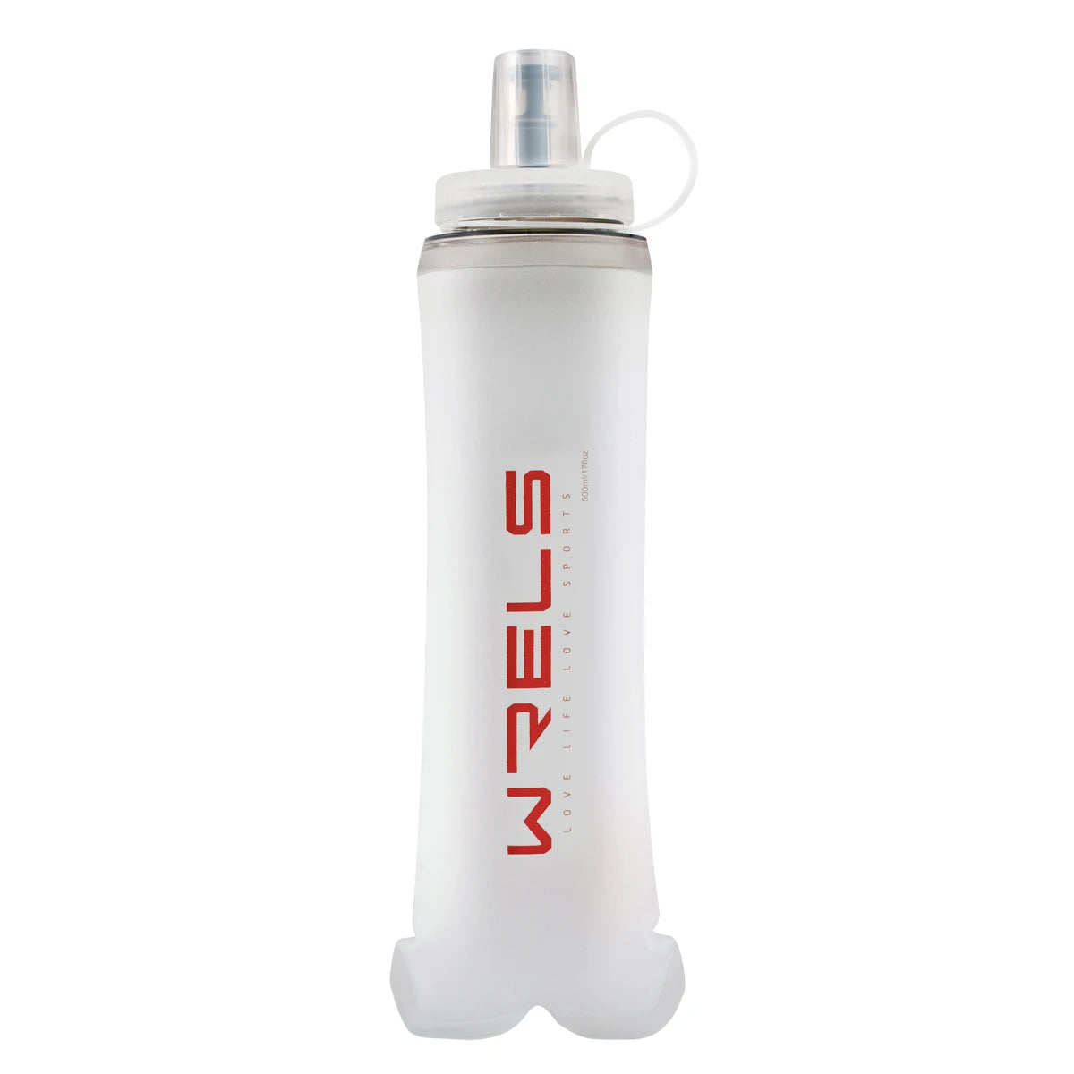 Collapsible Soft Water Bottle 300ml – Lightweight Leakproof Running Flask for Hiking, Cycling & Trail Running