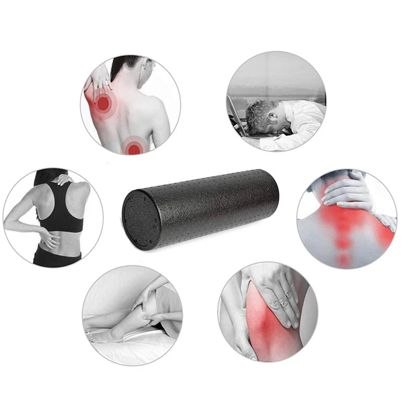 Yoga Foam Roller Pilates Muscle Massage Recovery Fitness Roller Body Pain Relief Tool