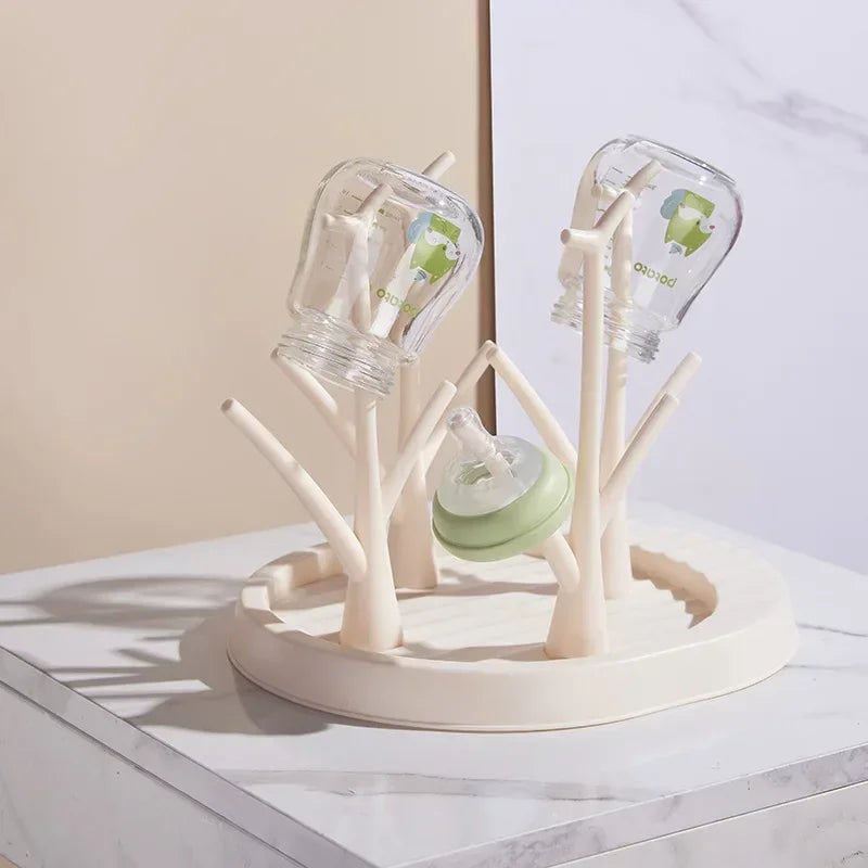 Baby Bottle Drying Rack Removable Bottle Holder