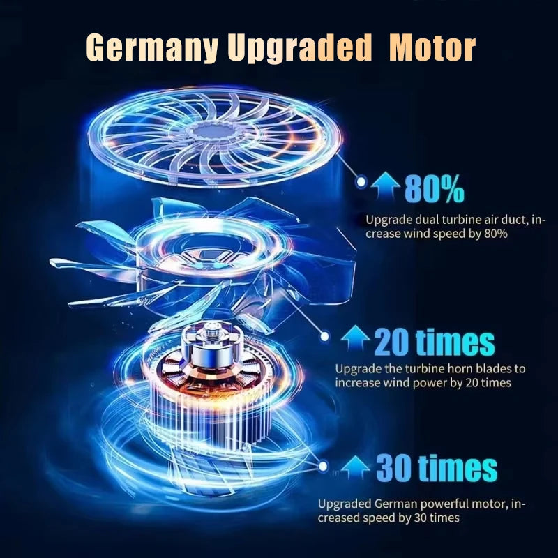 98000PA Cordless Car Vacuum Cleaner