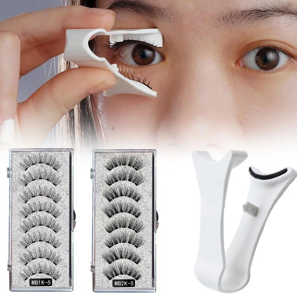 Magnetic Lashes – No Glue Easy Apply Eyelashes Kit