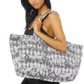 Yoga Canvas Shoulder Bag Large Capacity Sports Shopping Tote Bag Unisex