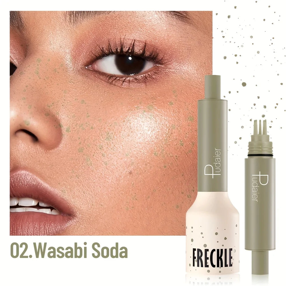 Freckle Stamp Makeup Pen – Natural Fake Freckles Waterproof Long Lasting Beauty Tool