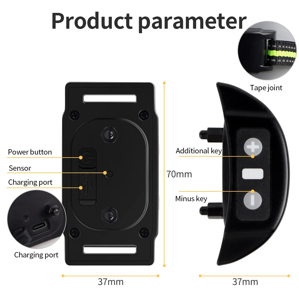 Smart Anti-Bark Dog Collar – Automatic Bark Control with Sound & Vibration Modes