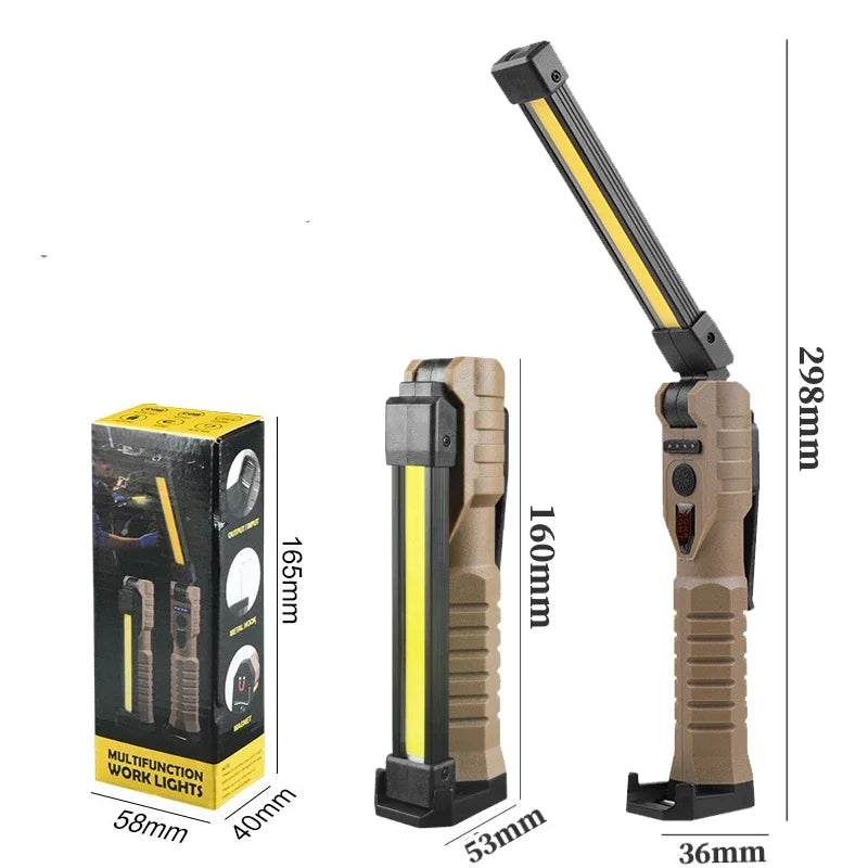 Folding LED Work Light Rechargeable