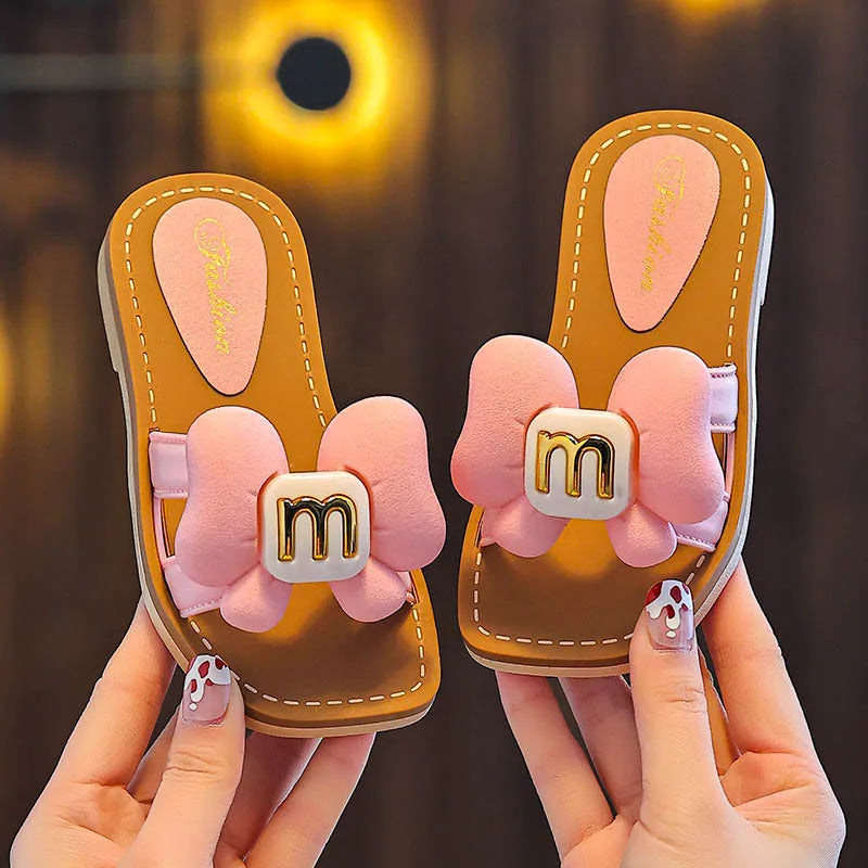 Kids Cartoon Summer Slippers Non Slip Beach Shoes