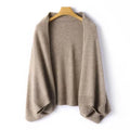 Women Wool Knit Shawl Scarf Soft Warm Wrap Pashmina Cardigan Cloak