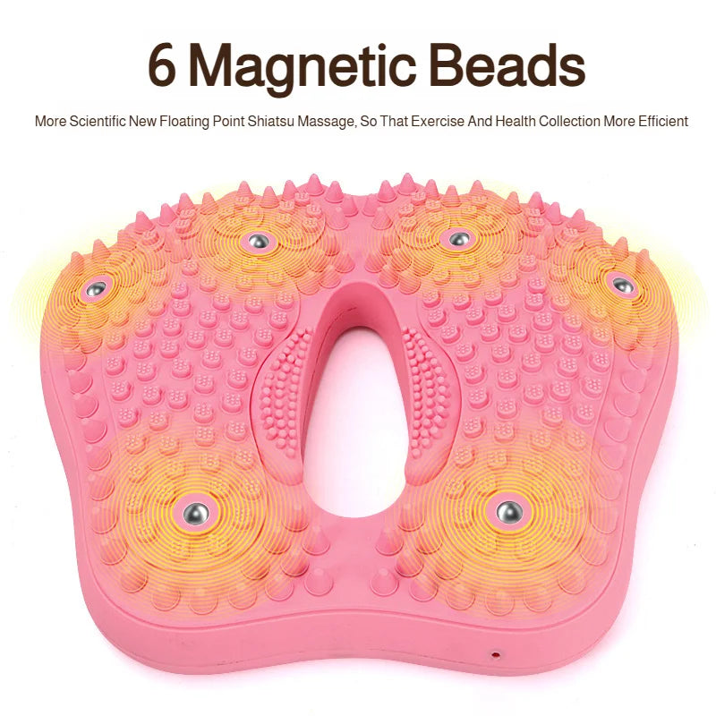 Acupressure Foot Massage Mat Inflatable Foot Massager Pad Reflexology Foot Pain Relief Fitness Massage Board