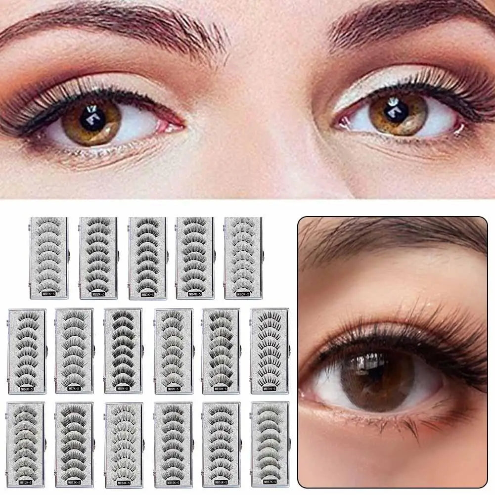 Magnetic Lashes – No Glue Easy Apply Eyelashes Kit