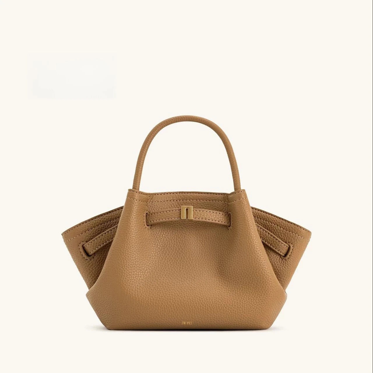 Dumpling Shoulder Bag Large Capacity Women Tote Handbag Minimalist Style