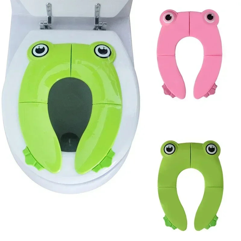 Portable Kids Folding Potty Seat Travel Toilet Training Cushion for Toddlers
