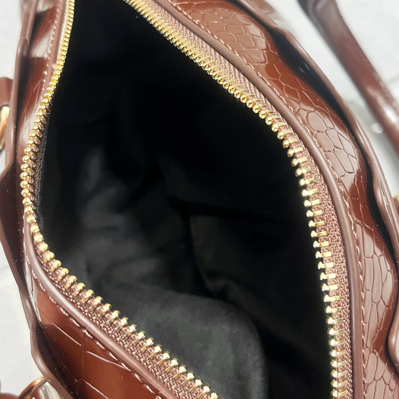 PU Leather Designer Shoulder Bag for Women Handmade Handbag