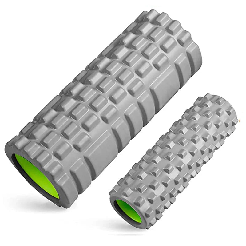 Yoga Foam Roller Muscle Massage Back Training Grid Recovery Roller